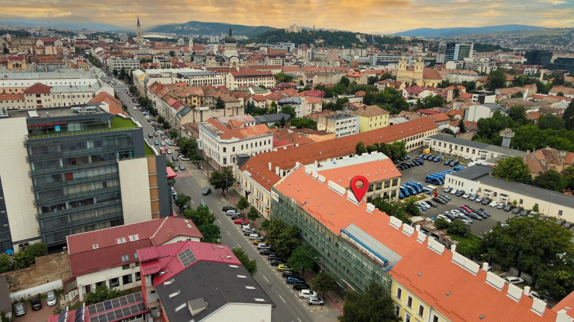 59 Bleu H Apartment Cluj Napoca Bagian luar foto